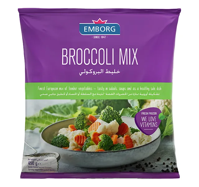 Emborg Frozen Broccoli Mix 450 G