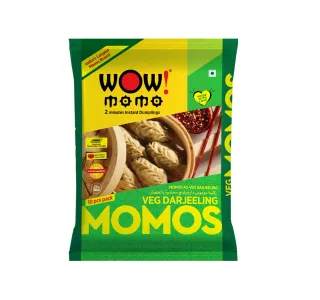Wow Momo Veg Darjeeling Instant Momos 10 Pcs
