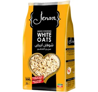 جنان شوفان أبيض 500 G 2 1