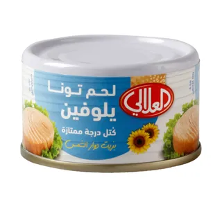 ال العالي يلوفين تونا ان سانفلور اويل 85 g