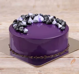 Glaze Cake Blueberry Medium 1 pc