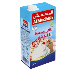 Al Mudhish Whipping Cream 1 Litre