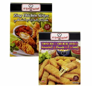 الكبير زينج تشيكن ستريبس 320 G الكبير تشيكن تشيز ستيكس 250 G