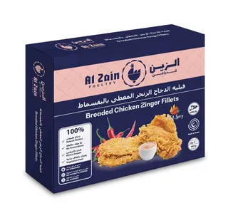 الزين فيليه زنجر دجاج مقرمش حار 400 G