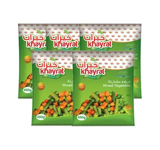Khayrat Frozen Mix Vegetable 5 X 400 G
