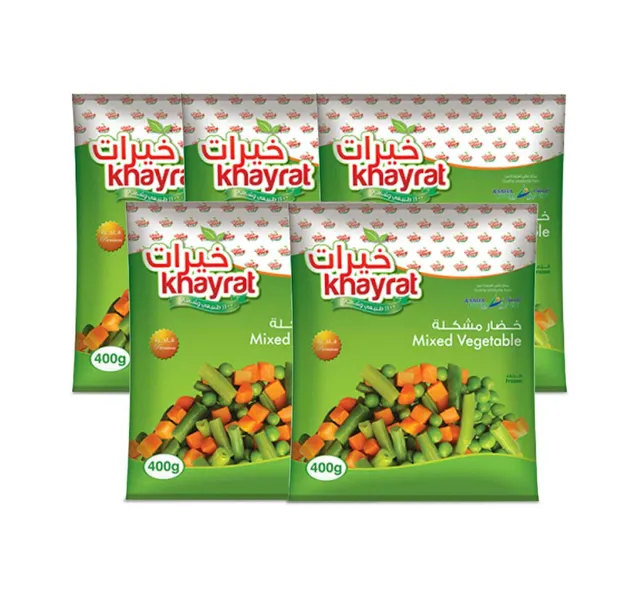 Khayrat Frozen Mix Vegetable 5 x 400 g