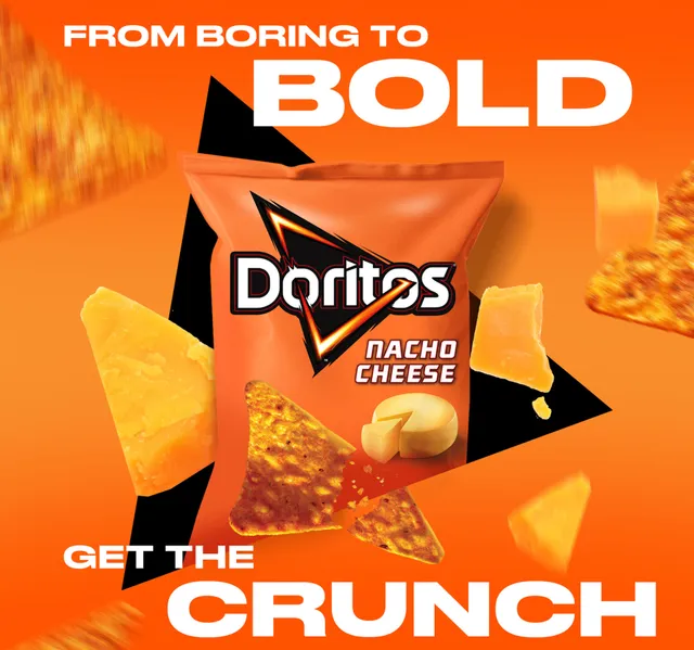 Doritos Nacho Cheese Tortilla Chips 21g