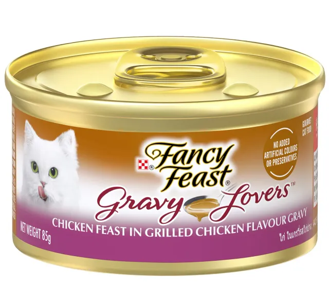 Purina Fancy Feast Gravy Chicken Feast In Grilled Chicken Flavour In Gravy