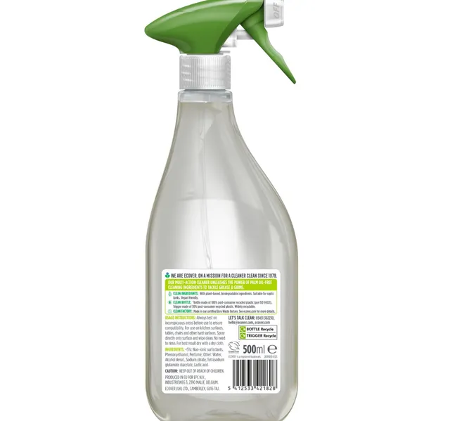 Ecover Multi Purpose Cleaner Lemongrass & Orange Plant-Based Ingredients 500 ml