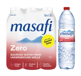 Masafi Zero Sodium Free Drinking Water Value Pack 6 15 Litres