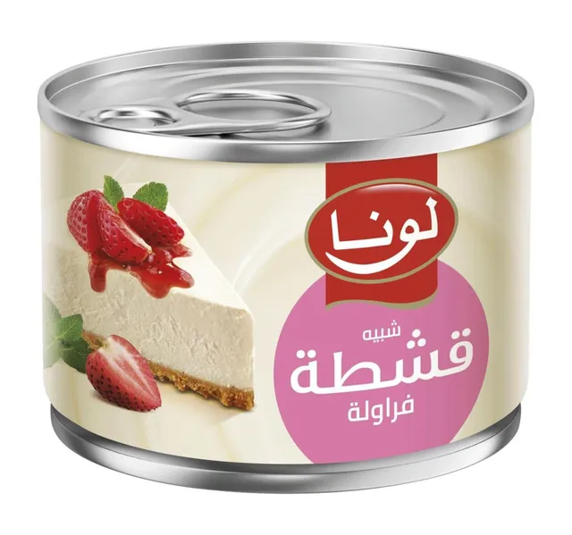 لونا قشطة بنكهة الفراولة 155 جم