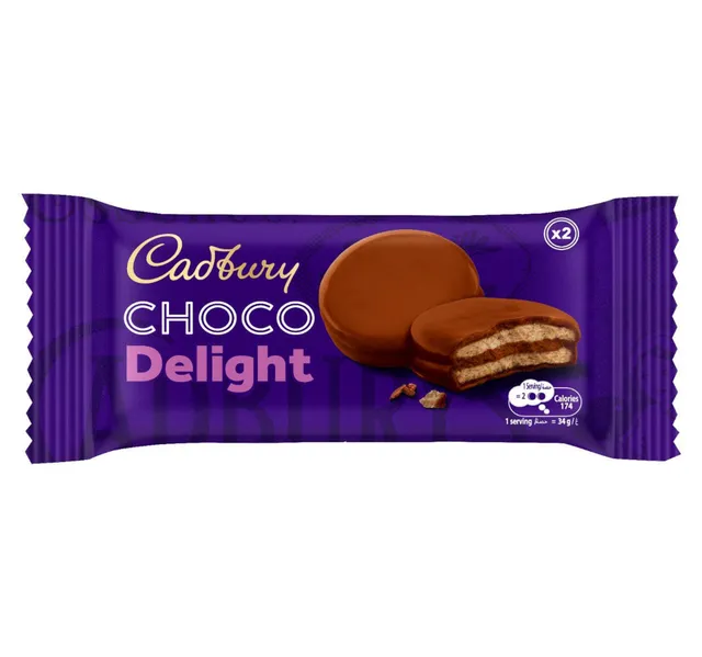 Cadbury Double Chocolate Delight Value Pack 9 X 34 G