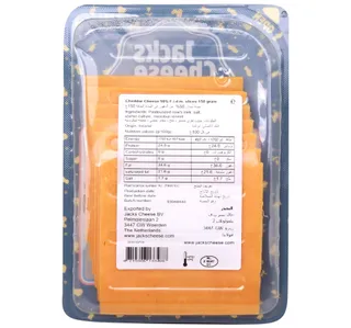 Jacks Cheese Cheddar Slices 150 g
