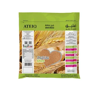 Ateiq Bran Bread 8 pcs