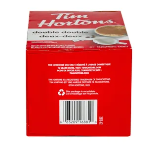 Tim Hortons Double Double Instant Coffee Mix 8 X 28 G