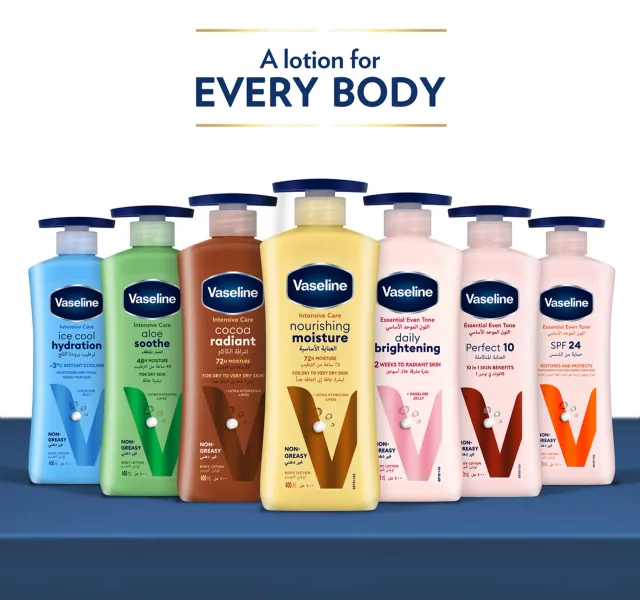 Vaseline Intensive Ice Cool Hydration Body Lotion 400 Ml