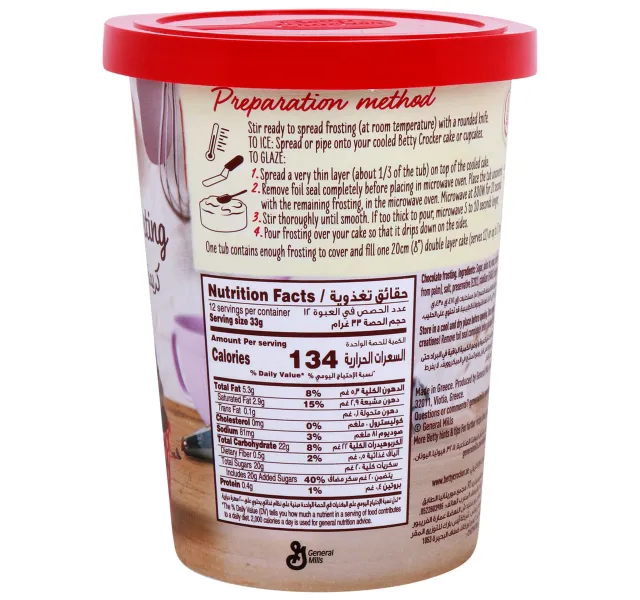 Betty Crocker Chocolate Frosting 400 g