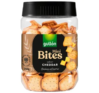 Gullon Mini Bites Cheddar Flavour 250 g