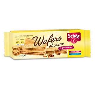 Schar Gluten Free Cocoa Wafers 125 G