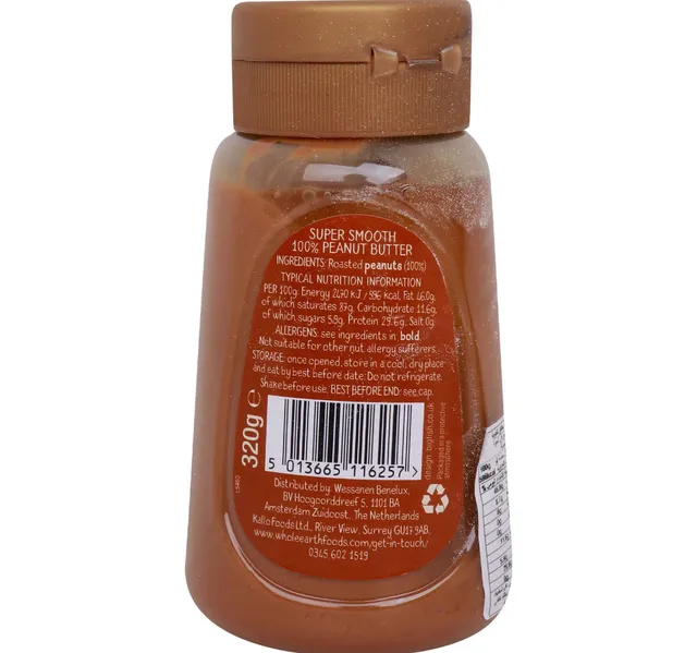 Whole Earth Drizzler Peanut Butter Golden Roast 320 G