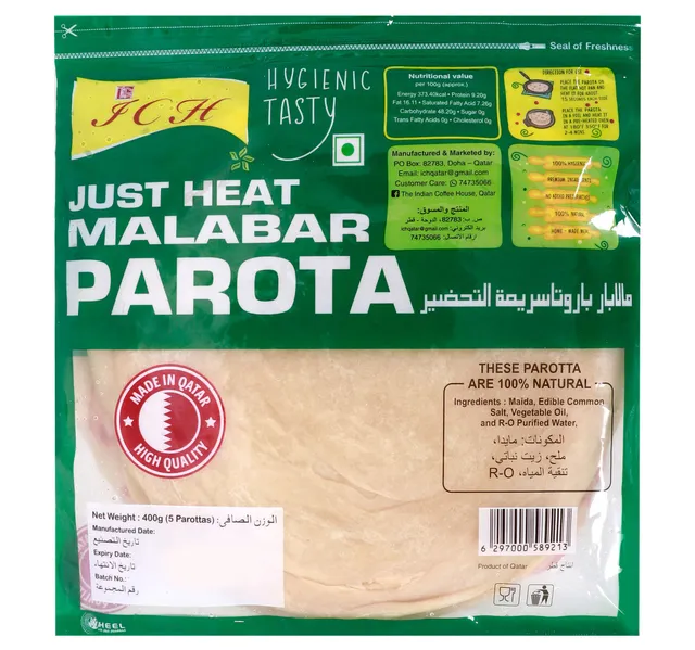 Ich Malabar Parota 5 Pcs 400 G
