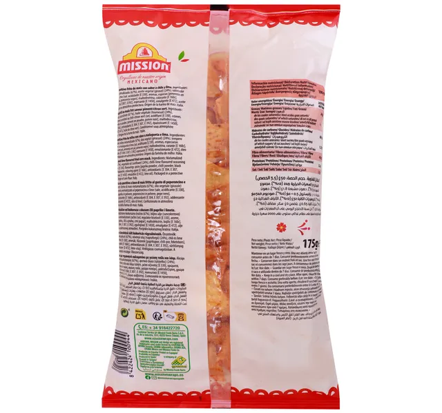 Mission Mexican Nachos Tortilla Chips Chili 175 G