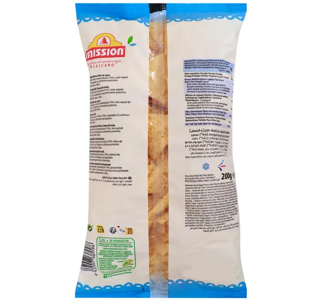 Mission Tortilla Chips Original 200 G