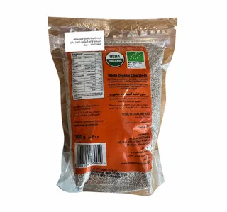 Organic Larder White Chia Seeds 300 g