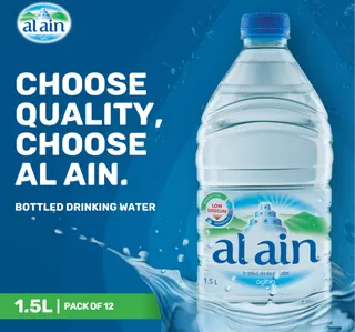 Al Ain Bottled Drinking Water Low Sodium 12 15 Litres