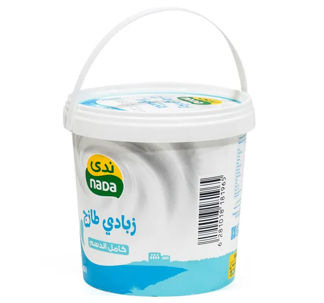 ندى زبادي طازج كامل الدسم 1 كجم