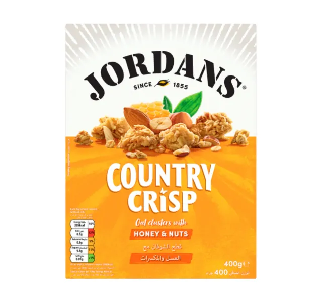 Jordans Honey Nuts Country Crisp 400 G