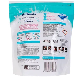 Enrituals Non Bio Spring Laundry Capsules 22 x 18 g