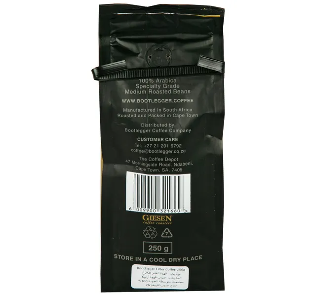 Bootlegger Filter Coffee 250 G