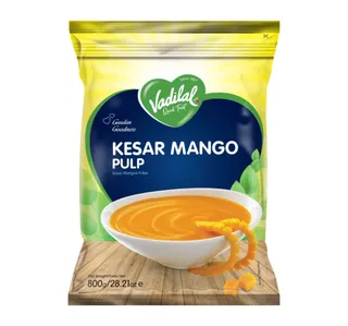 Vadilal Kesar Mango Pulp 800 g