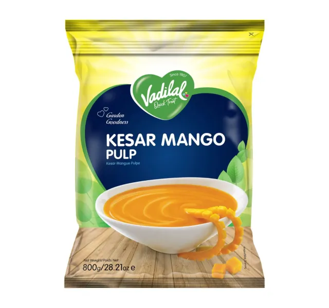 Vadilal Kesar Mango Pulp 800 g