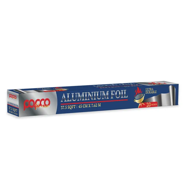 Papco Premium Ultra Durable Aluminium Foil 37 5 Sqft 45 Cm X 7 62 M