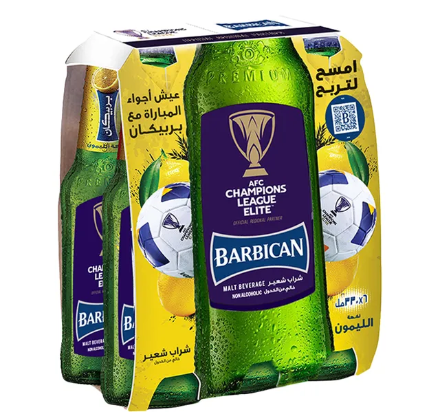 Barbican Lemon Non Alcoholic Malt Beverage 330 Ml