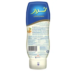 نور مايونيز أصلي سميك وكريمي عبوة عصار 295 مل