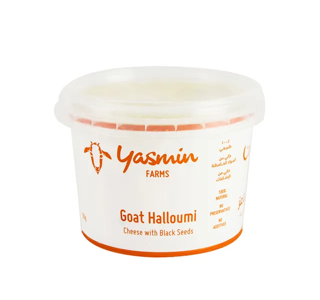 Yasmin Farms Goat Halloumi Cheese With Black Seeds