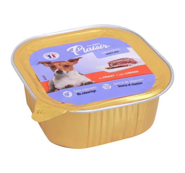 Plaisir Dog Food Pate Rich Chicken 150 g
