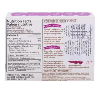 Simply Delish Black Cherry Jelly Dessert Sugar Free 18 g