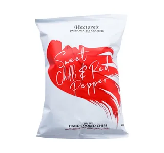 Hectare S Sweet Chilli Red Pepper Hand Cooked Chips 40 G