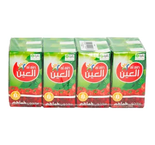 العين معجون طماطم تيترا عبوة اقتصادية 8 × 135 جم