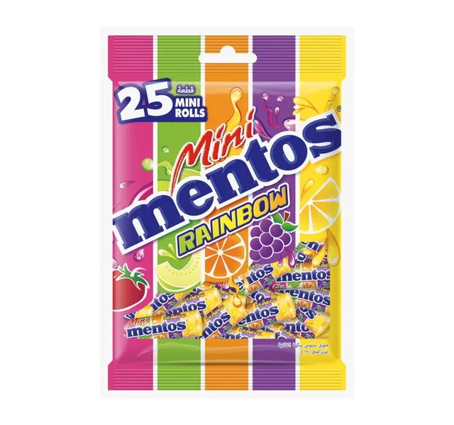 Mentos Mini Assorted Fruit Candies 250 g