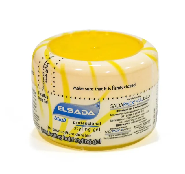 Elsada Professional Styling Gel Yellow 100 ml