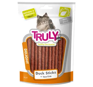 Truly Duck Sticks Taurine Cat Snacks 50 G