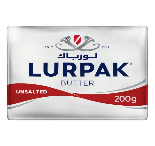 Lurpak Butter Block Unsalted 200 g