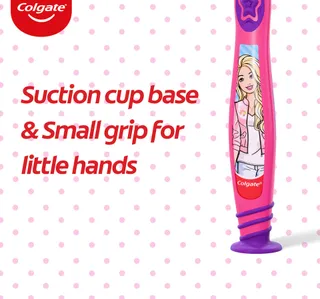 Colgate Barbie Kids Toothbrush Extra Soft For 6 Years Assorted Colours 1 Pc
