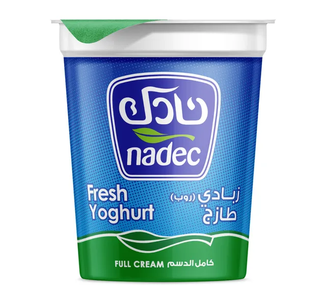 نادك زبادي طازج كامل الدسم 400جم