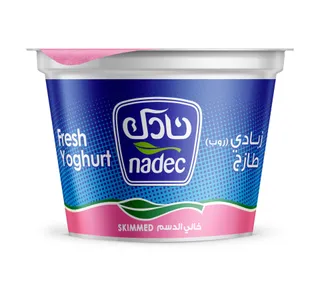 نادك زبادي الطازج خالي الدسم 170 جم